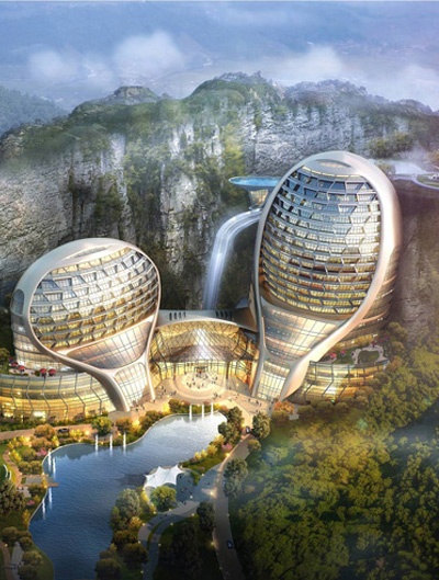 南京蜂巢七星级主题酒店设计 